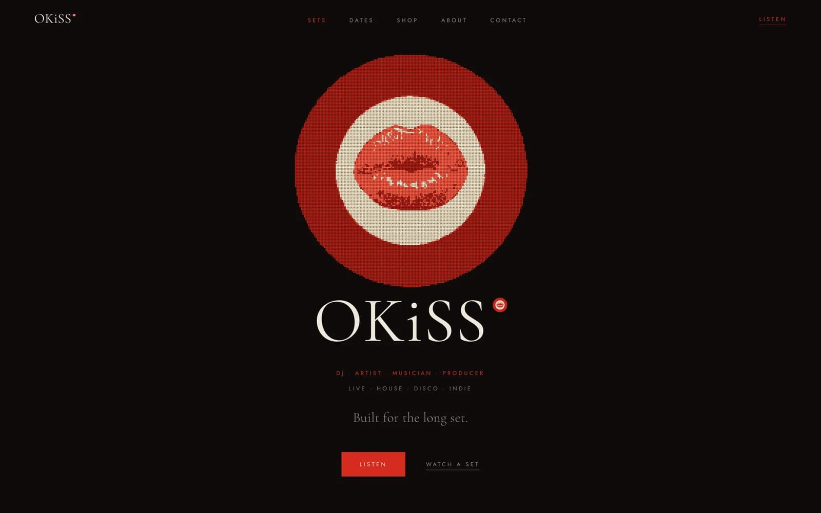 אתר OKiSS די ג׳יי ואמן שבנינו